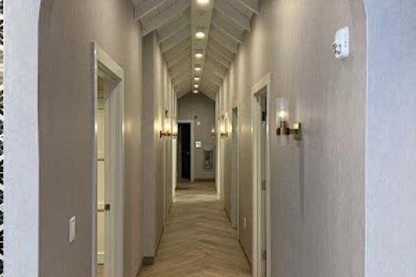 Clean, professional medical spa treatment room with neutral tones at Azalea Med Spa in Phoenix