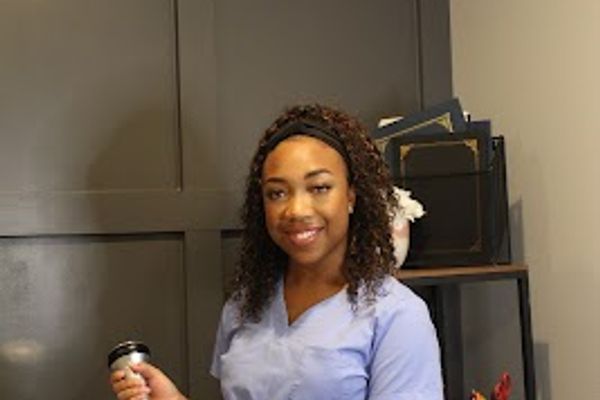 Clean, professional medical spa treatment room with neutral tones at Beeology Med Spa in Atlanta