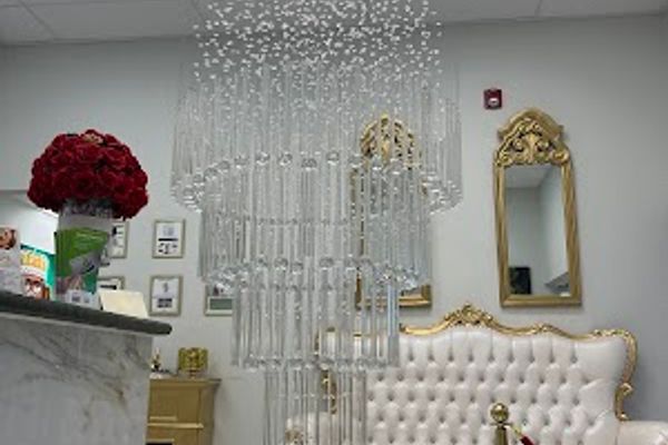 Clean, professional medical spa treatment room with neutral tones at BP Royal Medspa in Henderson