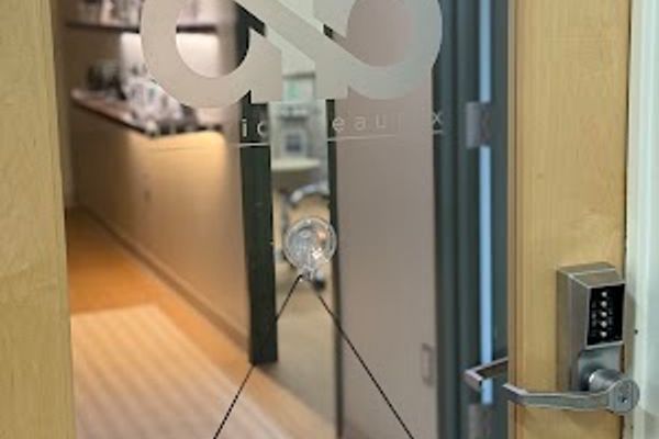 Clean, professional medical spa treatment room with neutral tones at District Beautox in Washington