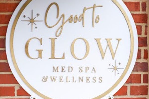 Clean, professional medical spa treatment room with neutral tones at Good To Glow Med Spa and Wellness in Baltimore