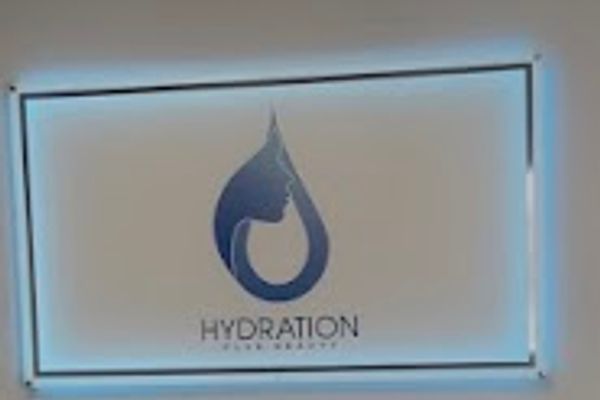 Clean, professional medical spa treatment room with neutral tones at Hydration Plus Beauty in Cincinnati