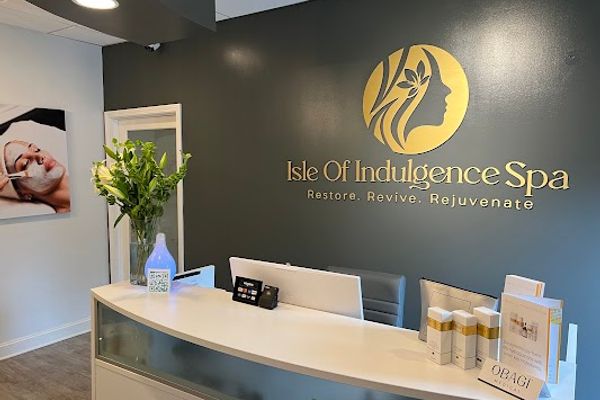 Clean, professional medical spa treatment room with neutral tones at Isle Of Indulgence Spa in Memphis