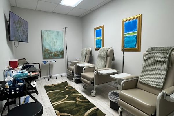 Clean, professional medical spa treatment room with neutral tones at Jax Medi Spa LLC in Jacksonville