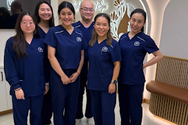 Clean, professional medical spa treatment room with neutral tones at Joyful Brain & Medical Spa in San Francisco