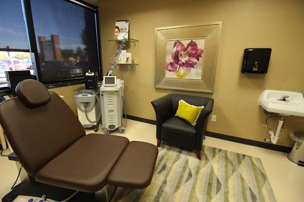 Clean, professional medical spa treatment room with neutral tones at Longevity OKC in Oklahoma City