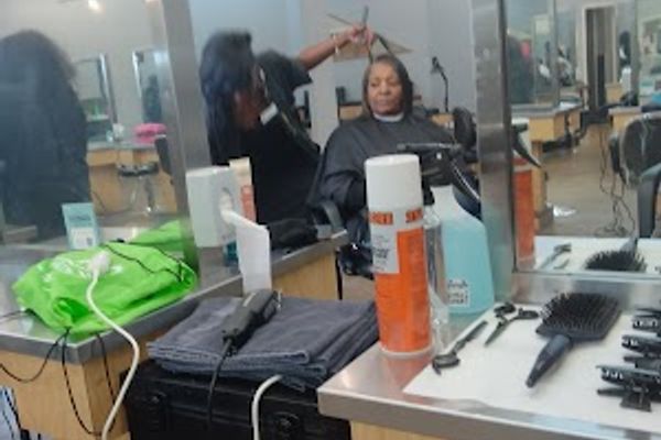 Clean, professional medical spa treatment room with neutral tones at Mke Salon & Spa in Milwaukee