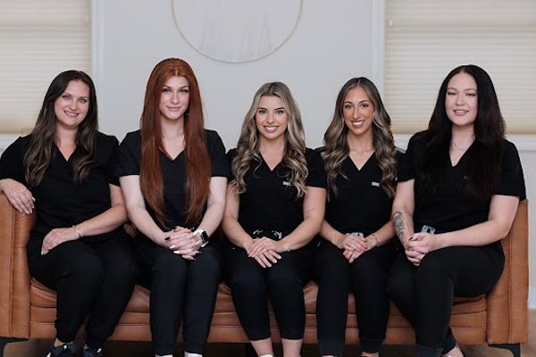 Clean, professional medical spa treatment room with neutral tones at Muse Medical Aesthetics in Cheyenne