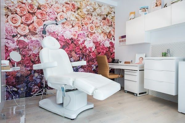Clean, professional medical spa treatment room with neutral tones at NYC Rejuvenation Clinic in New York