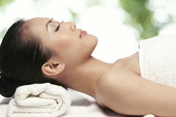 Clean, professional medical spa treatment room with neutral tones at Qwella Medical Spa in Draper