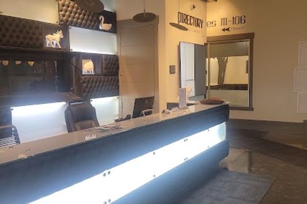 Clean, professional medical spa treatment room with neutral tones at Resilient One Med Spa in Indianapolis