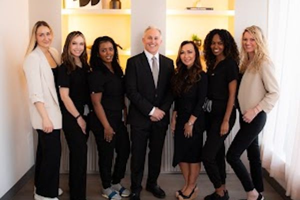 Clean, professional medical spa treatment room with neutral tones at RxWellness Aesthetics & Anti-Aging - Arlington in Arlington
