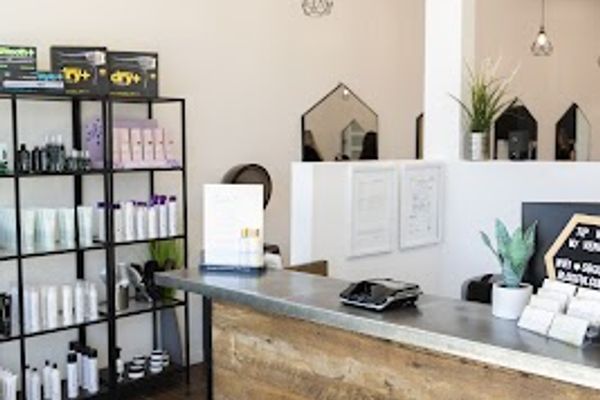 Clean, professional medical spa treatment room with neutral tones at Salon Blissful Med Spa in Mesa