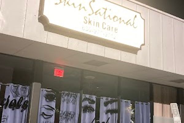 Clean, professional medical spa treatment room with neutral tones at Skinsational Skincare in Bakersfield