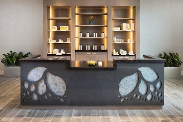 Clean, professional medical spa treatment room with neutral tones at Soul Spa in Jackson