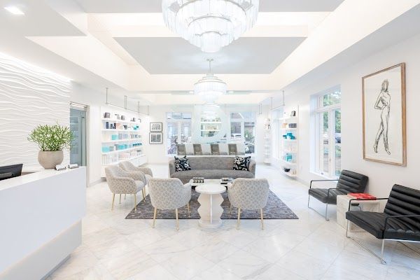 Clean, professional medical spa treatment room with neutral tones at The Cosmetic Center At Levy Dermatology in Memphis