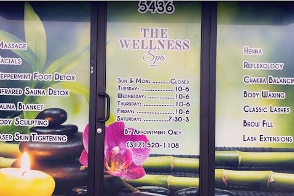 Clean, professional medical spa treatment room with neutral tones at The Wellness Spa in Indianapolis