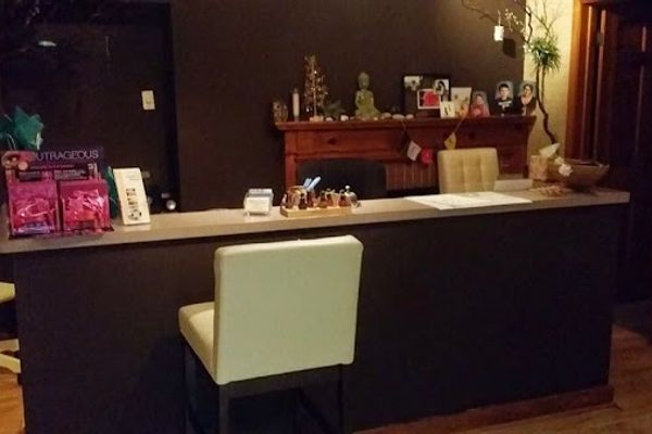 Clean, professional medical spa treatment room with neutral tones at Wauwatosa Wellness Spa in Milwaukee